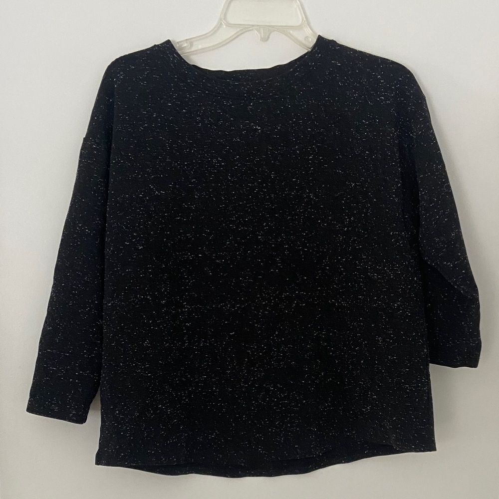 COS Boxy Nep Jersey Long Sleeve Shirt - Picture 2 of 11